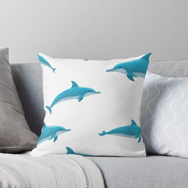 Item preview, Seamless Blue Dolphin Pattern Background designed and sold by Apex Designs.