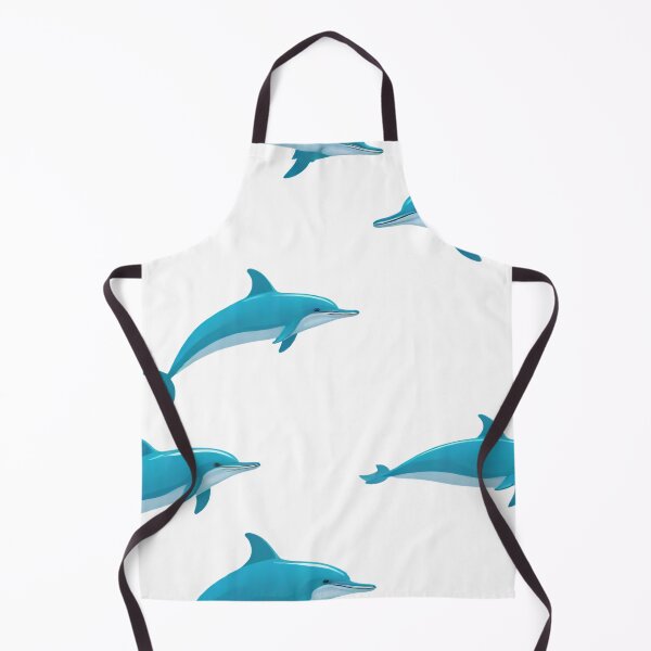 Item preview, Seamless Blue Dolphin Pattern Background designed and sold by Apex Designs.