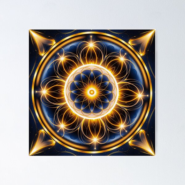 Item preview, Celestial Mandala #2 designed and sold by Geometric Grove.