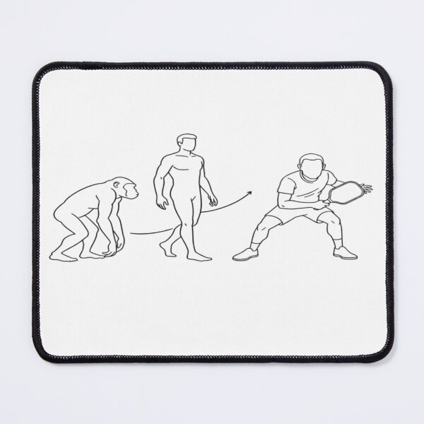 Item preview, Pickleball Evolution - A Human Progression designed and sold by Laugh, Love, Dink!.