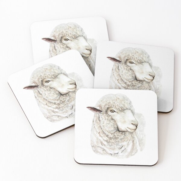 Item preview, Fluffy Welsh Sheep designed and sold by WillownWolfe.