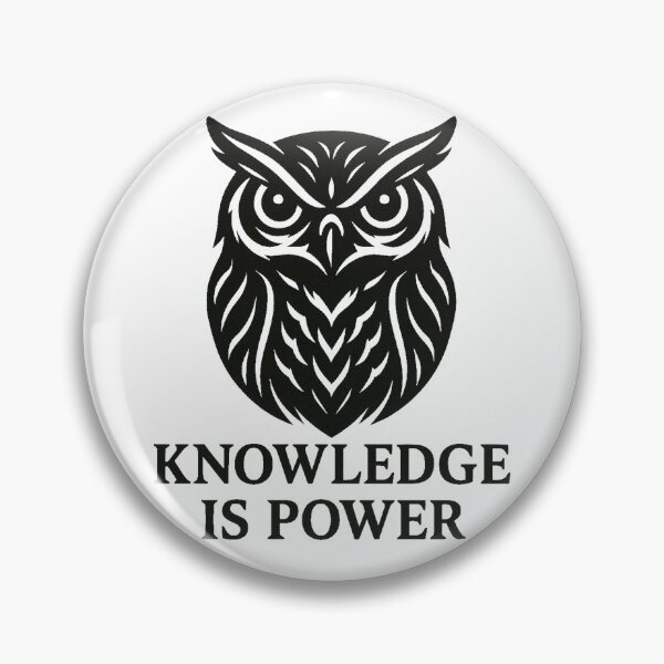 Item preview, Knowledge is Power designed and sold by Mjonkey.