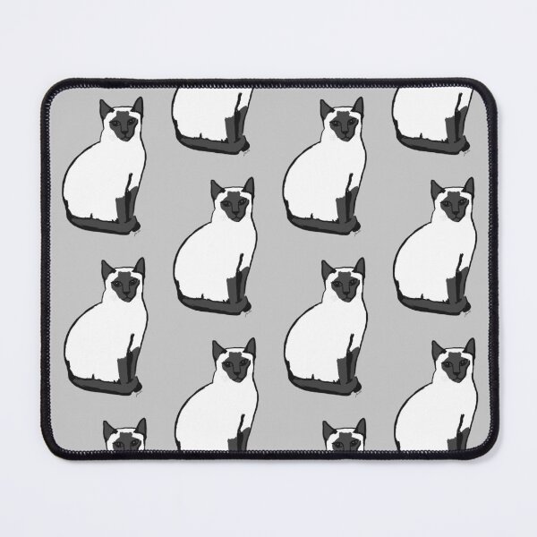 Item preview, Siamese Cat Line Drawing designed and sold by Jaz Welsby.