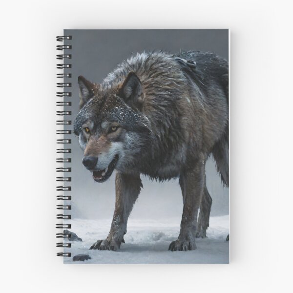 Item preview, Powerful Wolf in a Snowy Wilderness designed and sold by Apex Designs.