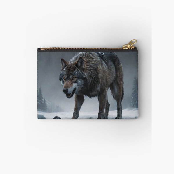 Item preview, Powerful Wolf in a Snowy Wilderness designed and sold by Apex Designs.