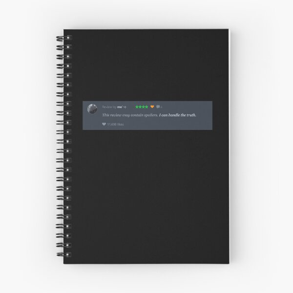 Item preview, Letterboxd Spoiler Review designed and sold by CTRLesc.