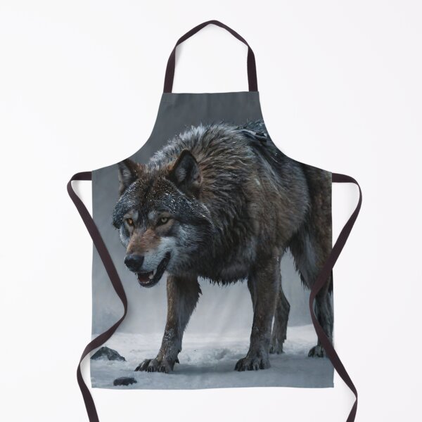 Item preview, Powerful Wolf in a Snowy Wilderness designed and sold by Apex Designs.