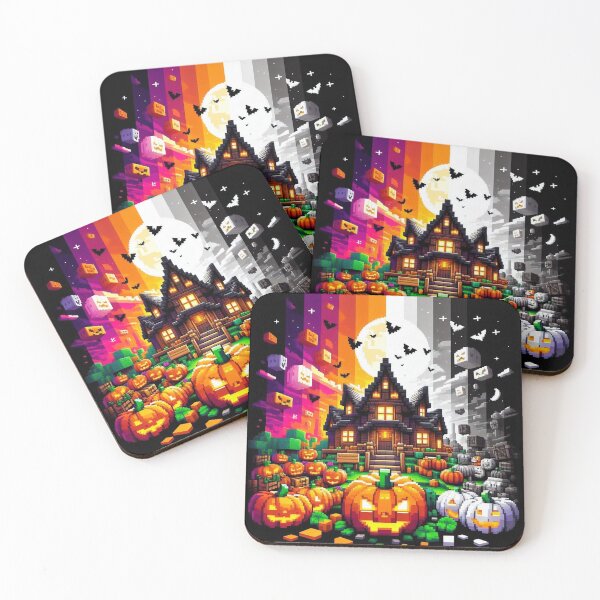 Item preview, HALLOWEEN IN PIXEL LAND - No. 02 - Pumpkin & Co. designed and sold by darky72.