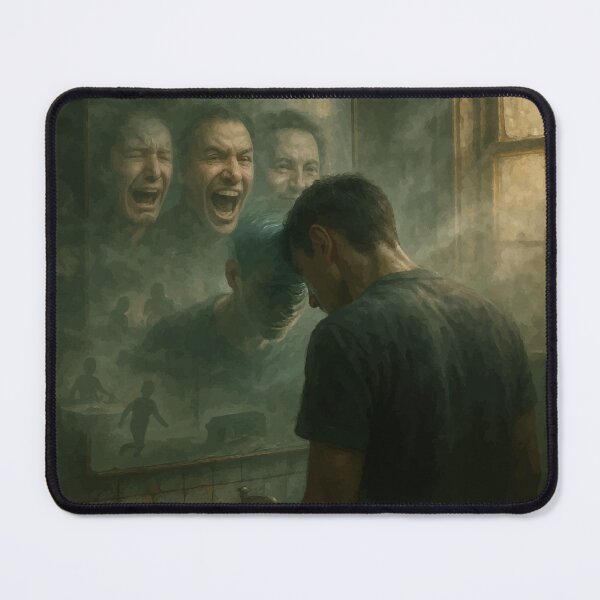 Item preview, Man vs Mind: Inner Turmoil and Distant Dreams designed and sold by -DEEWOLF-.