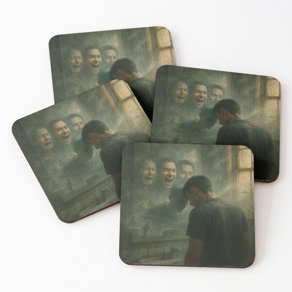 Item preview, Man vs Mind: Inner Turmoil and Distant Dreams designed and sold by -DEEWOLF-.