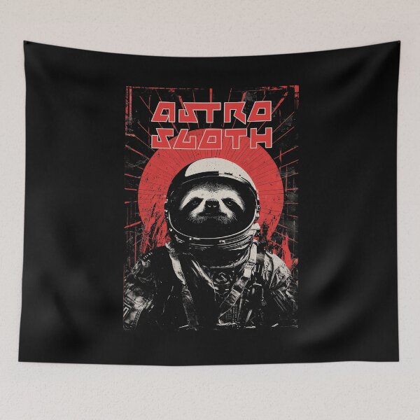Item preview, Astro Sloth designed and sold by Mythic Legends Digital.
