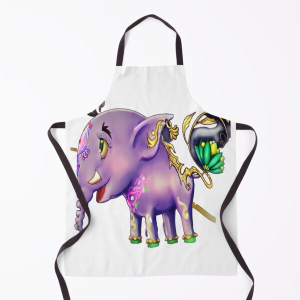 Item preview, Fantasy Purple Elephant – Cute Decorative Art designed and sold by cicvic.