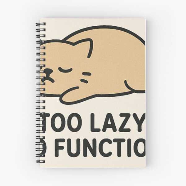 Item preview, Too lazy to function designed and sold by Rated-T.