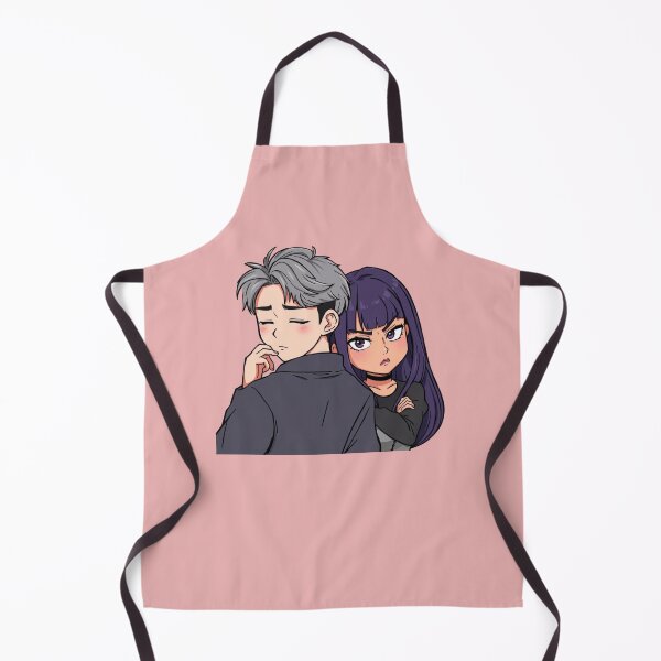 Item preview, K-Pop Couple Anime Style | Y/N and Bias Fan Art Design designed and sold by KPrettyChibi.