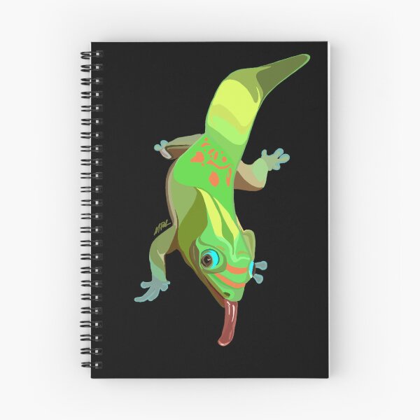 Item preview, Gold Dust Day Gecko designed and sold by ArtbyMparrish .