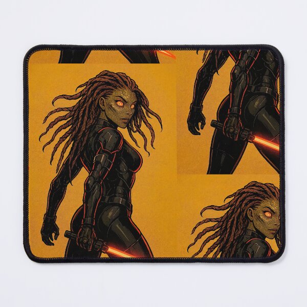 Item preview, alien warrior woman with reptilian features  designed and sold by tarotstarostina.
