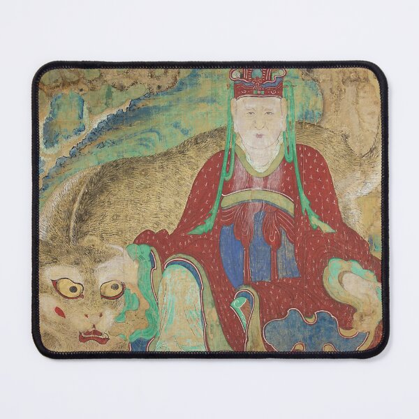 Item preview, Korean Mountain God with Tiger designed and sold by AnimaliaStar.