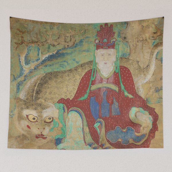 Item preview, Korean Mountain God with Tiger designed and sold by AnimaliaStar.
