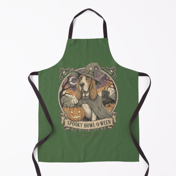 Item preview, Spooky Howl-O-Ween- Bloodhound designed and sold by Too Kool Designing .