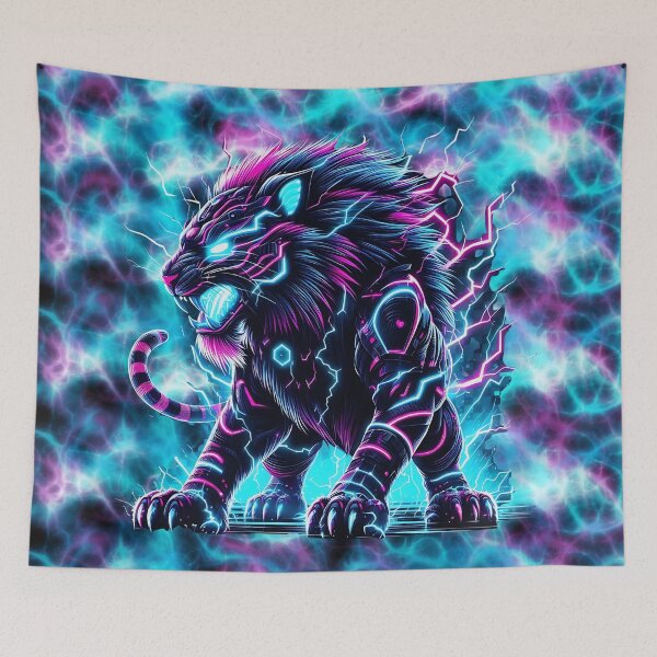 Item preview, Neon Cyberpunk Liger designed and sold by Mark Cannon.