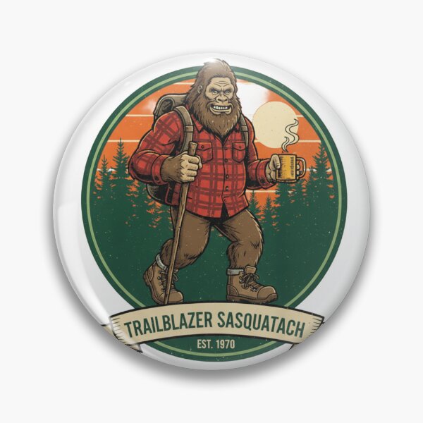 Item preview, Trailblazer Sasquatch Shirt | Outdoor Adventure Bigfoot Apparel designed and sold by Smplify.