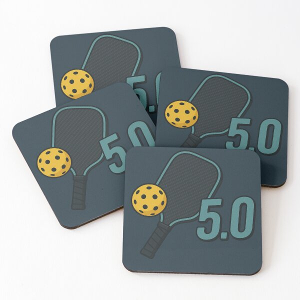 Item preview, Pickleball Player Rating 5.0 Blueish Green designed and sold by LovingJoyfully.