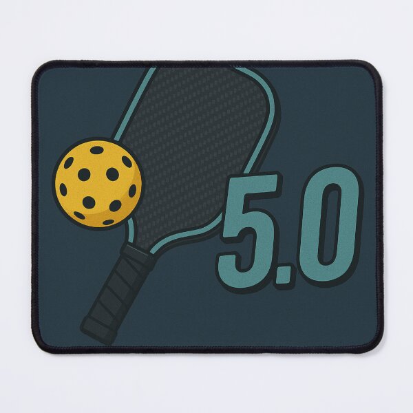 Item preview, Pickleball Player Rating 5.0 Blueish Green designed and sold by LovingJoyfully.