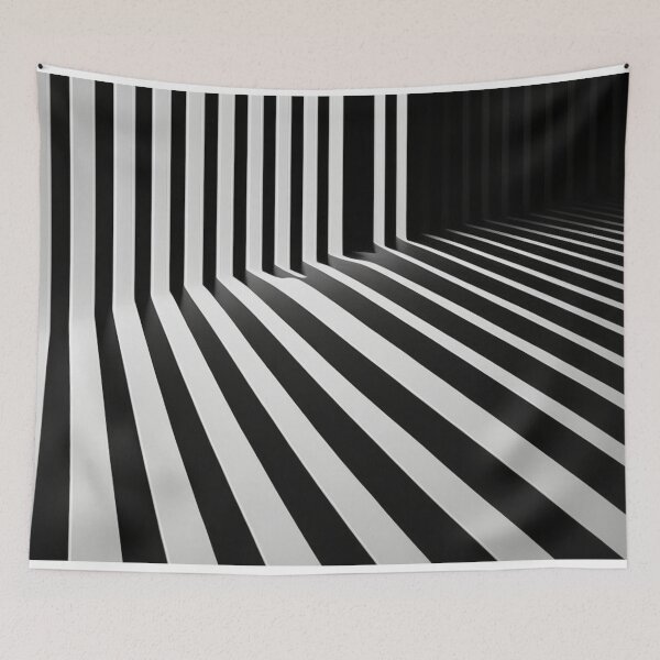 Item preview, Abstract Striped Room with Perspective designed and sold by Apex Designs.