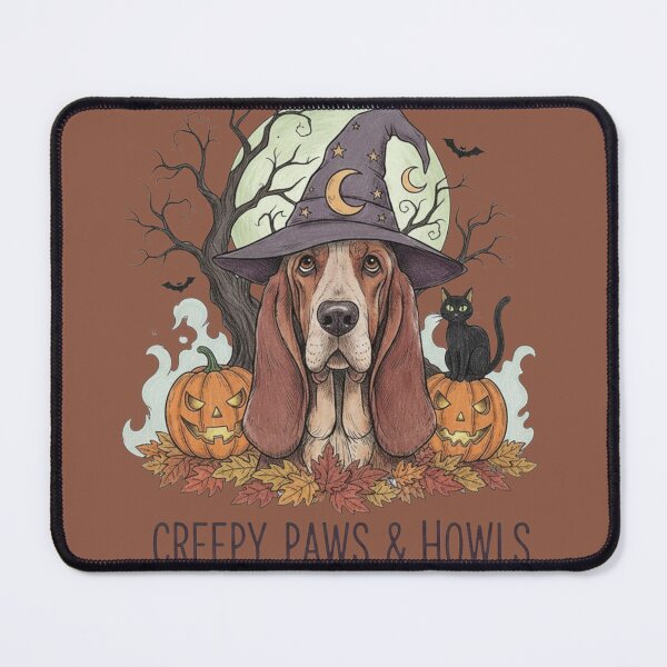 Item preview, Bloodhound Creepy Paws & Howls- Dog Halloween  designed and sold by Too Kool Designing .