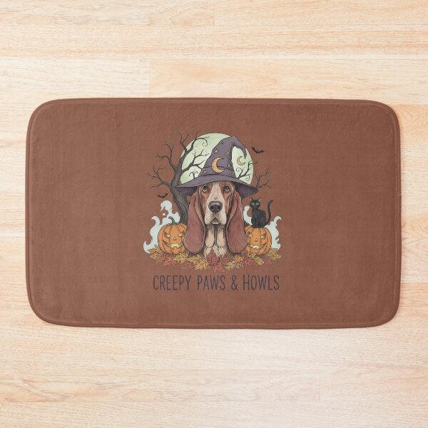 Item preview, Bloodhound Creepy Paws & Howls- Dog Halloween  designed and sold by Too Kool Designing .
