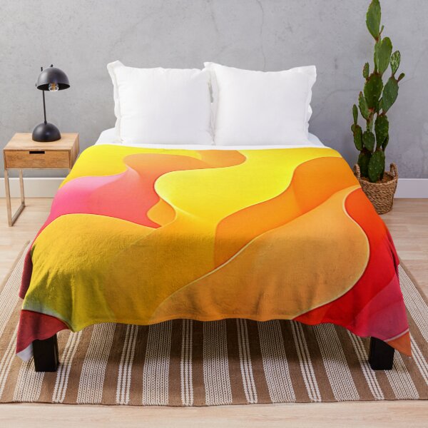 Item preview, Vibrant Abstract Wave of Warmth Design designed and sold by Health And Fitness Posts e-Store.