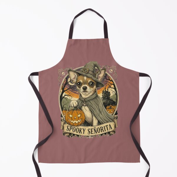 Item preview, Spooky Señorita -Chihuahua- Dog Halloween Design designed and sold by Too Kool Designing .