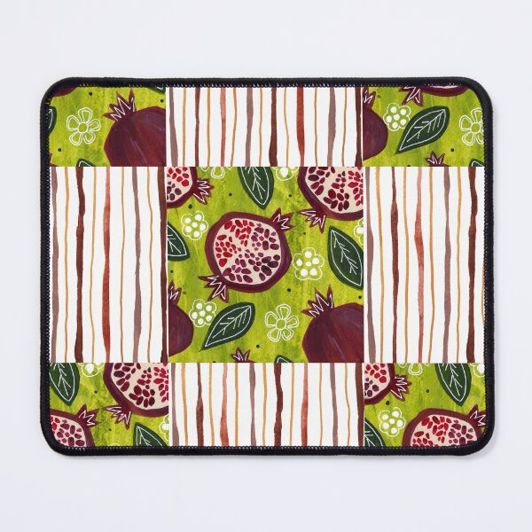 Item preview, Pomegranates and Stripes designed and sold by MindyTimmArtist.