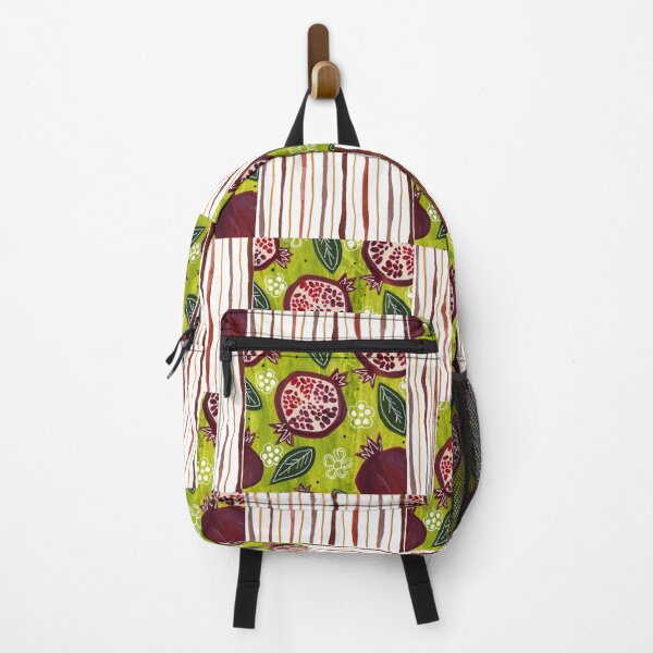 Item preview, Pomegranates and Stripes designed and sold by MindyTimmArtist.