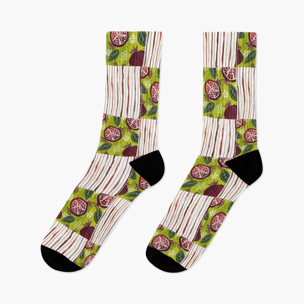Item preview, Pomegranates and Stripes designed and sold by MindyTimmArtist.
