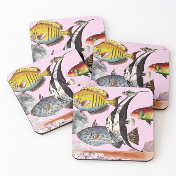 Item preview, Fish World Pink designed and sold by Snexus.