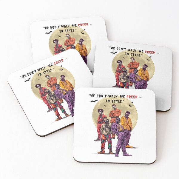 Item preview, We Don't Walk, We Creep- In Style Zombie Halloween Graphic Design designed and sold by SasscDesigns.
