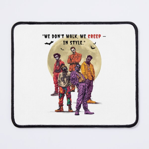 Item preview, We Don't Walk, We Creep- In Style Zombie Halloween Graphic Design designed and sold by SasscDesigns.