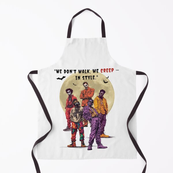 Item preview, We Don't Walk, We Creep- In Style Zombie Halloween Graphic Design designed and sold by SasscDesigns.