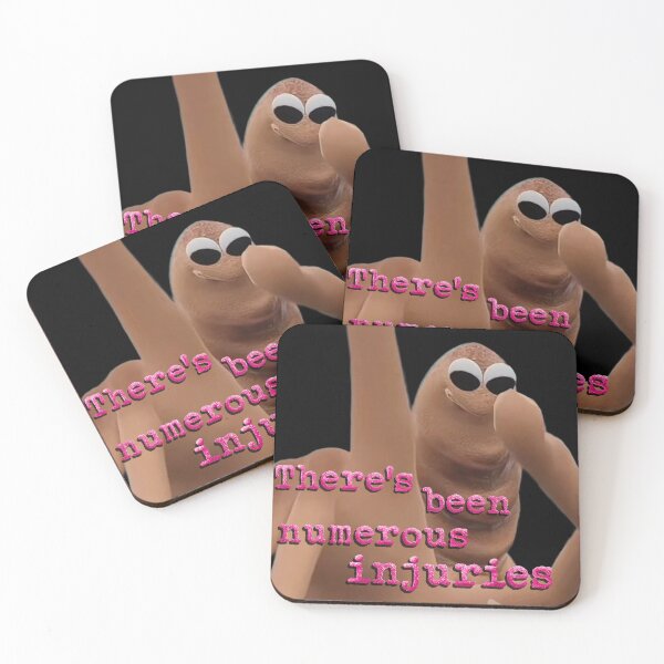 Item preview, Marcus the Worm There's Been Numerous Injuries designed and sold by Jaimeftw.