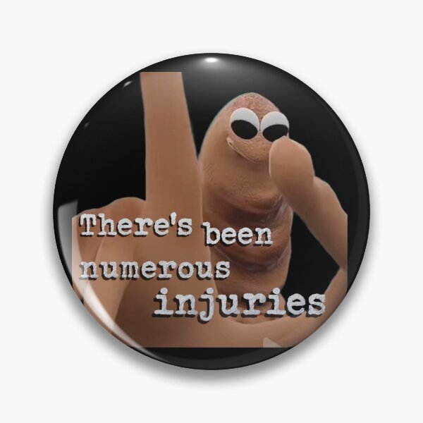 Item preview, Marcus the Worm There's Been Numerous Injuries designed and sold by Jaimeftw.