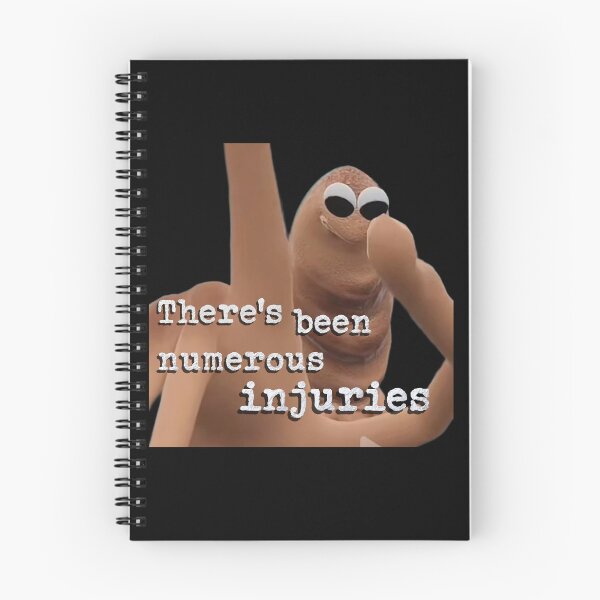 Item preview, Marcus the Worm There's Been Numerous Injuries designed and sold by Jaimeftw.