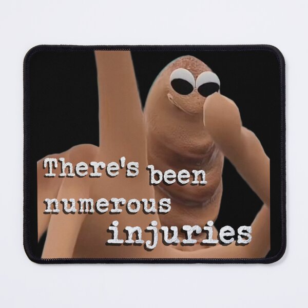 Item preview, Marcus the Worm There's Been Numerous Injuries designed and sold by Jaimeftw.