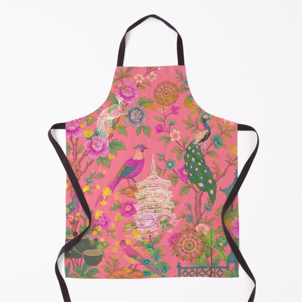 Item preview, Copy of Orange chinoiserie garden designed and sold by Sugar Wisdom .