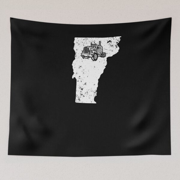 Item preview, Vermont Long Haul Trucker T Shirts 18 Wheeler Trucks Shirt designed and sold by shoppzee.