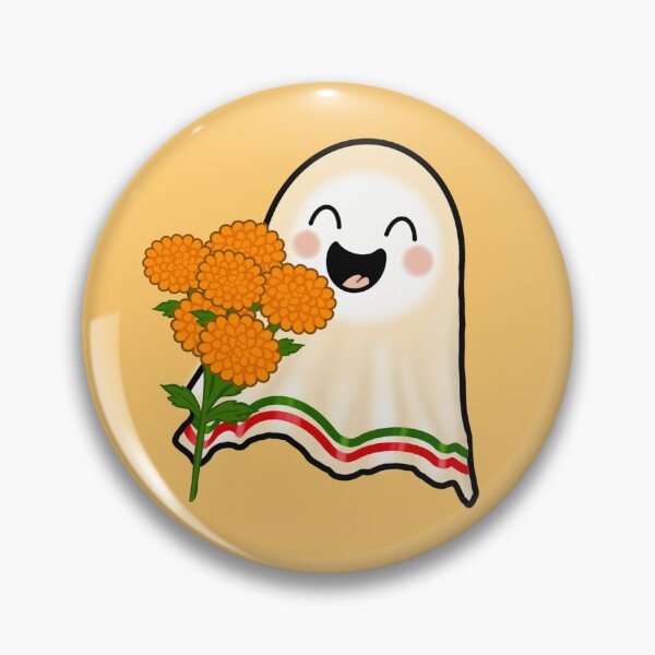Item preview, Ghosts love marigolds designed and sold by Emendi.