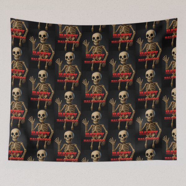 Item preview, Happy Halloween Skeleton  designed and sold by Karen Harding Art and Illustration .