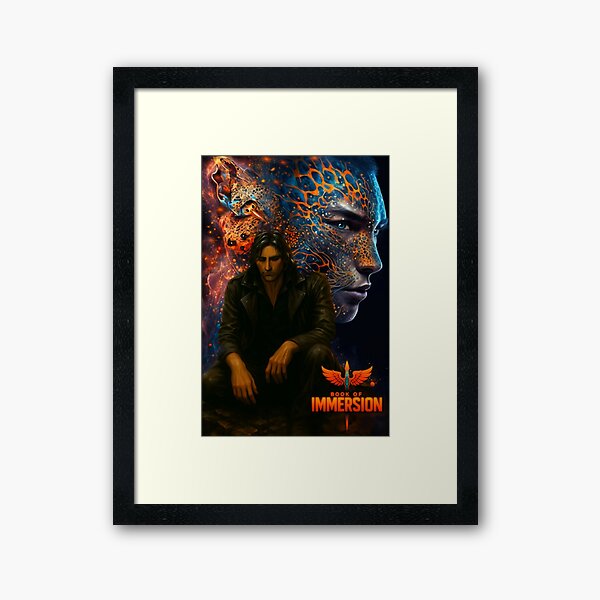 Book of Immersion, Contemplation  Framed Art Print