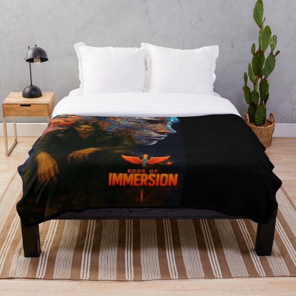 Book of Immersion, Contemplation Throw Blanket
