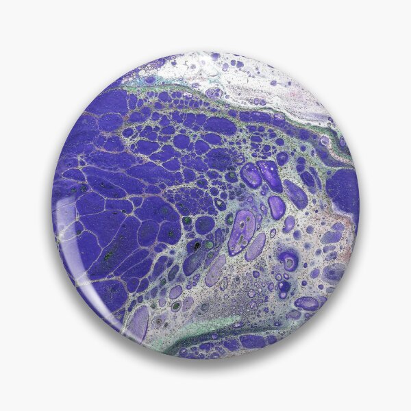Item preview, Gayle Cobalt Blue and Lace Abstract designed and sold by Doug  Siegel.
